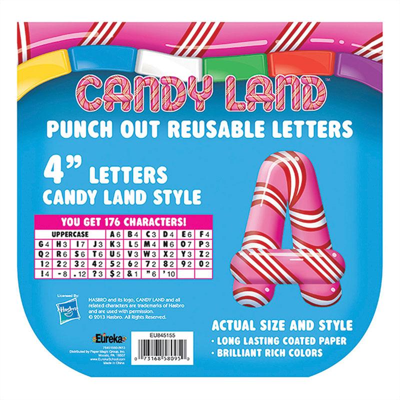 Candy Land™ Pepper Stripes Deco Letters