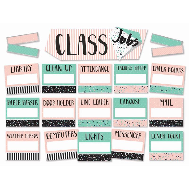 Simply Sassy - Class Jobs Mini Bulletin Board Set