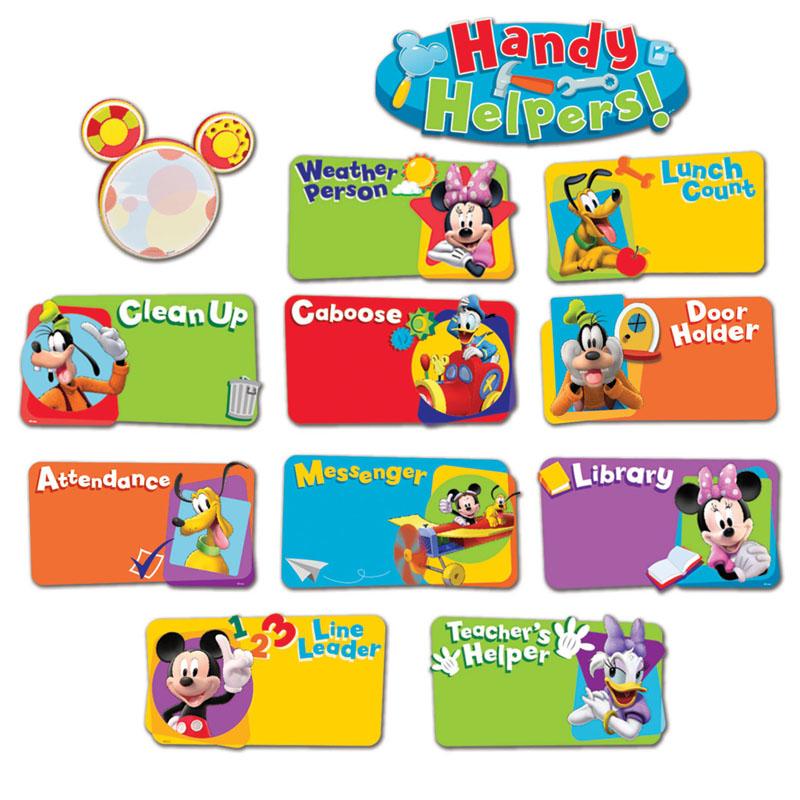Mickey Mouse Clubhouse® Handy Helpers Job Chart Mini Bulletin Board Set