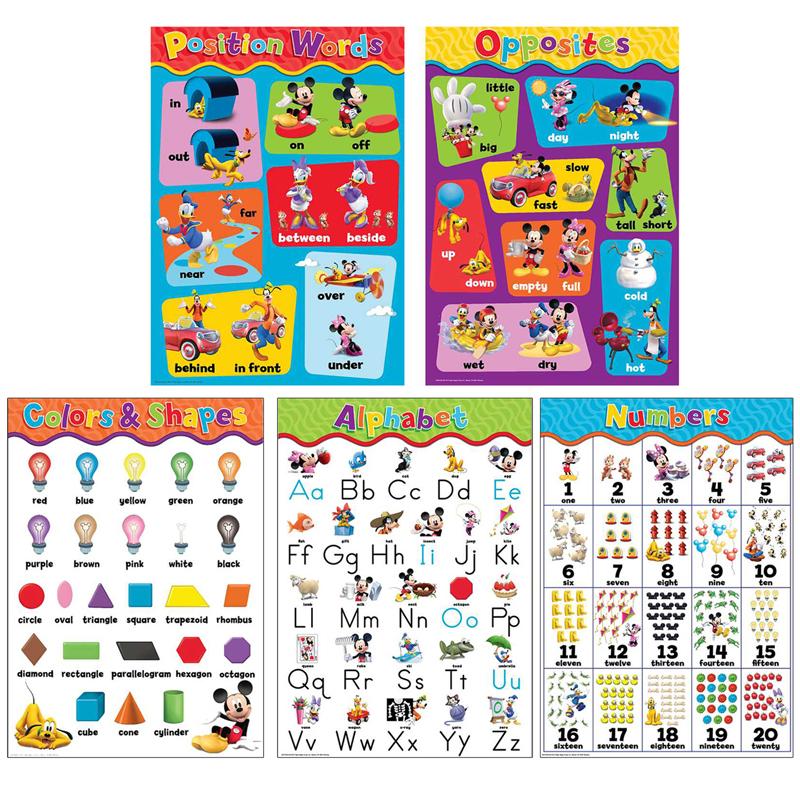 Mickey Mouse Clubhouse Beginning Concepts Bulletin Board Set