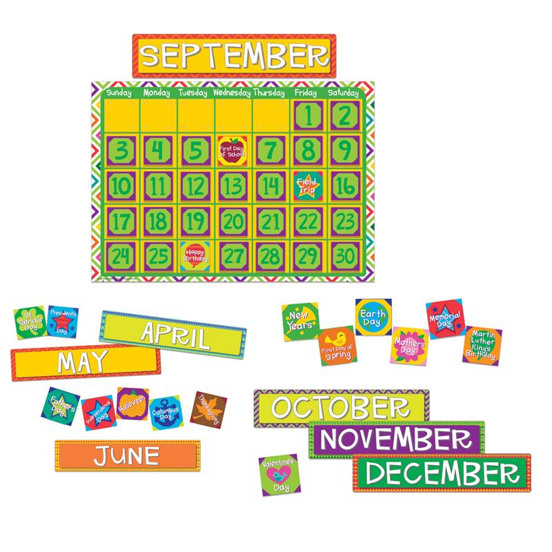 A Sharp Bunch Calendar Bulletin Board Sets