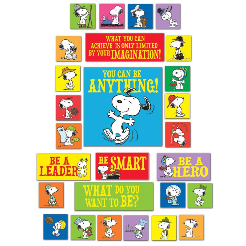 Peanuts® You Can Be Anything Bulletin Board Set