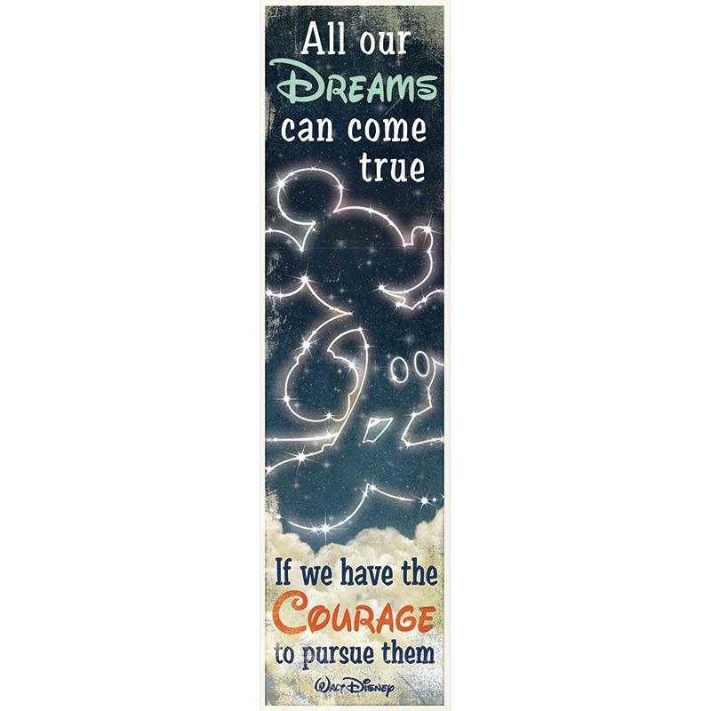 Walt Disney - All Our Dreams Vertical Banner