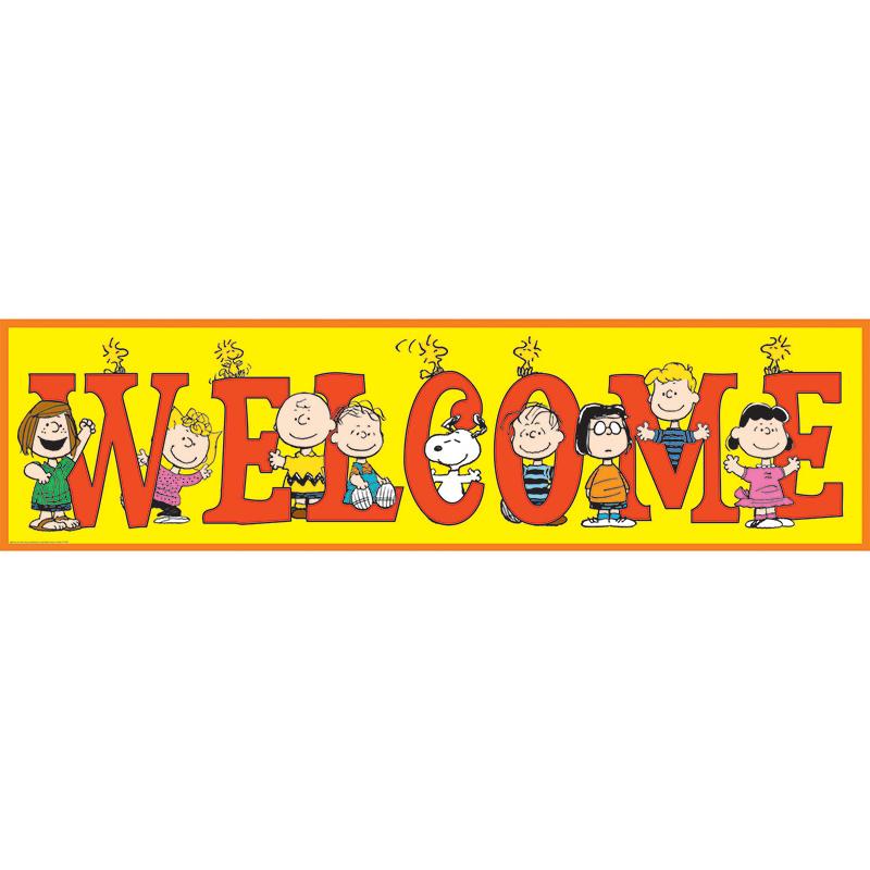 Peanuts® Welcome Banner