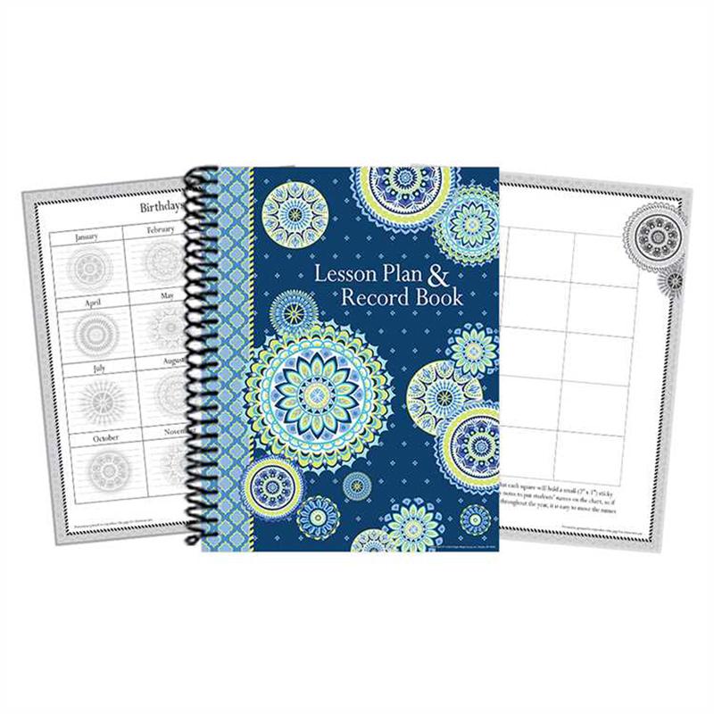 Blue Harmony Lesson Plan Book