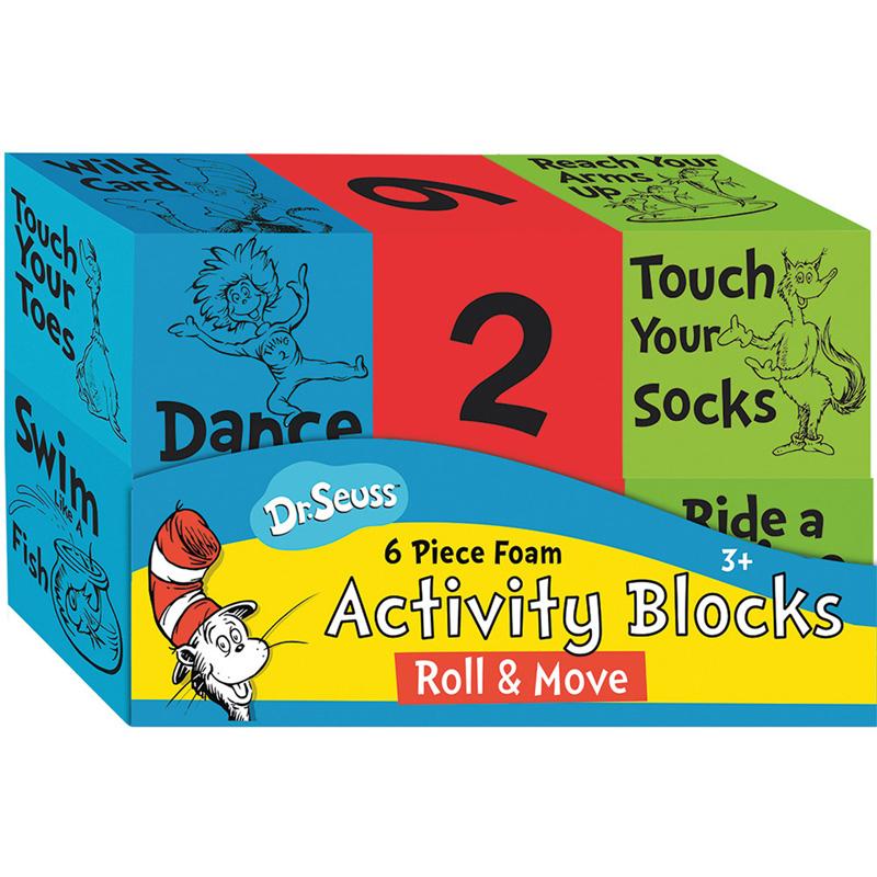 Dr. Seuss™ Roll & Move Foam Activity Blocks