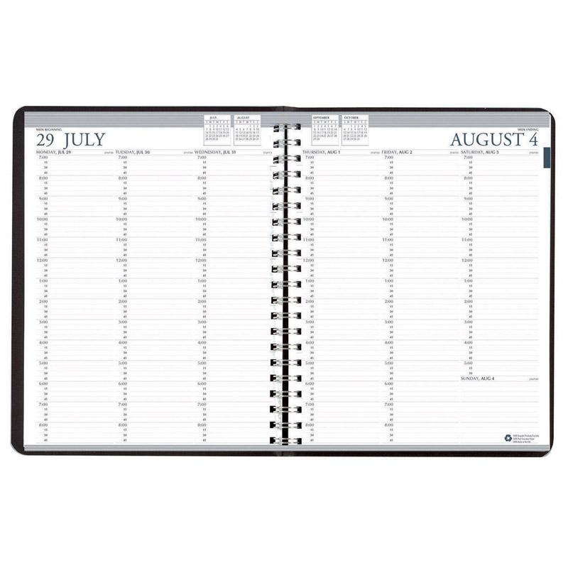 Academic Professional Weekly Planner Book