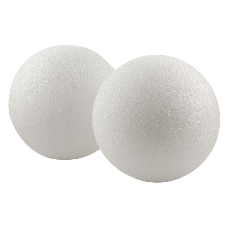 Styrofoam Balls, 6-Inch, 6 Per Pack