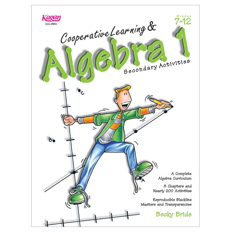  Kagan Publishing Cooperative Learning & Algebra Book, Grade 7- 12