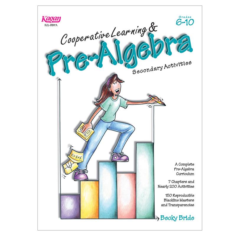 Cooperative Learning & Pre-Algebra Secondary Activities Book, Grade 6-10