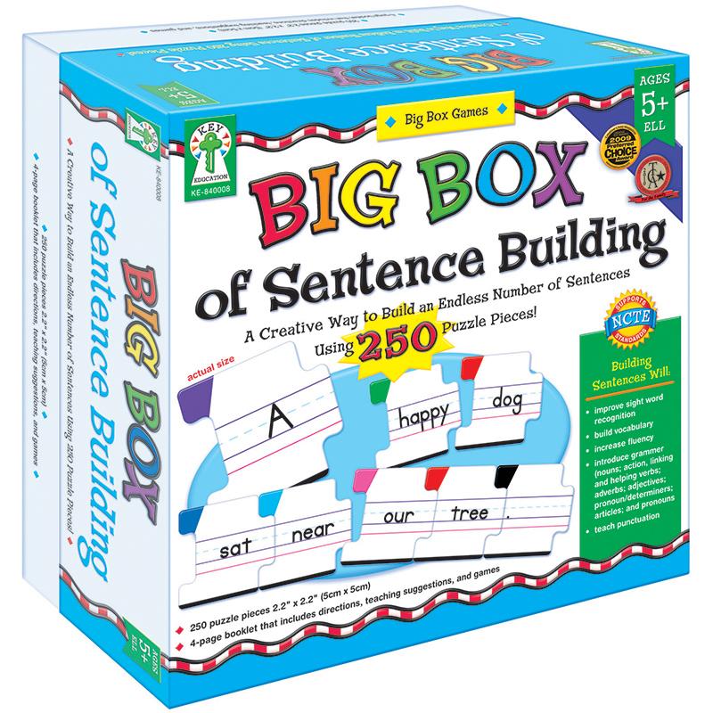 Big Box of Sentence Building Manipulative Grade K-2
