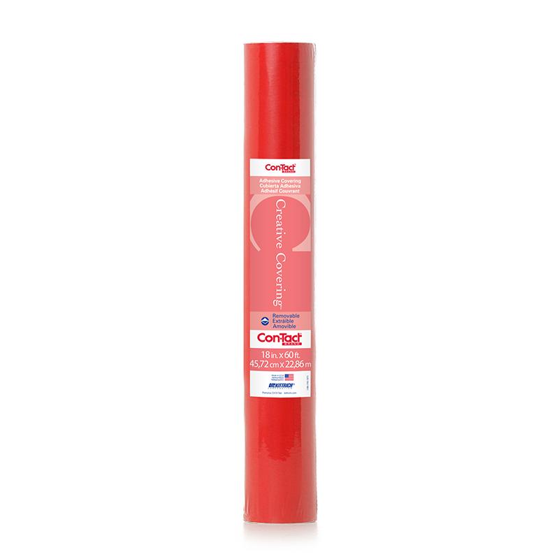 Contact® Adhesive Roll, Red, 18