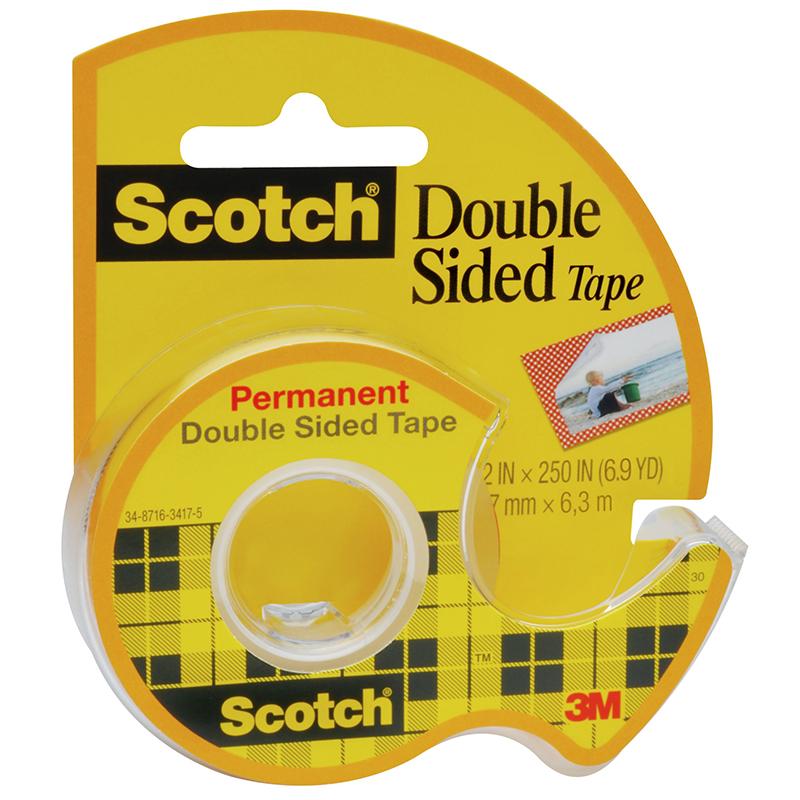  Double Sided Tape Dispensered Rolls, 1/2 