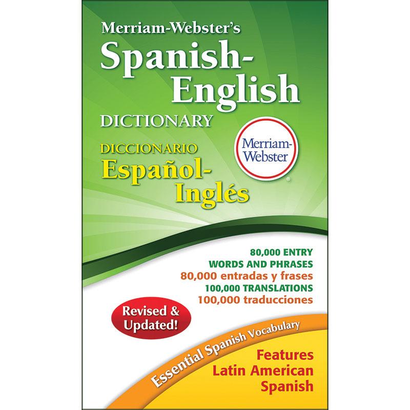 Merriam-Webster's Spanish-English Dictionary mass market paper