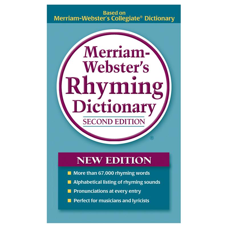  Merriam- Webster's Rhyming Dictionary