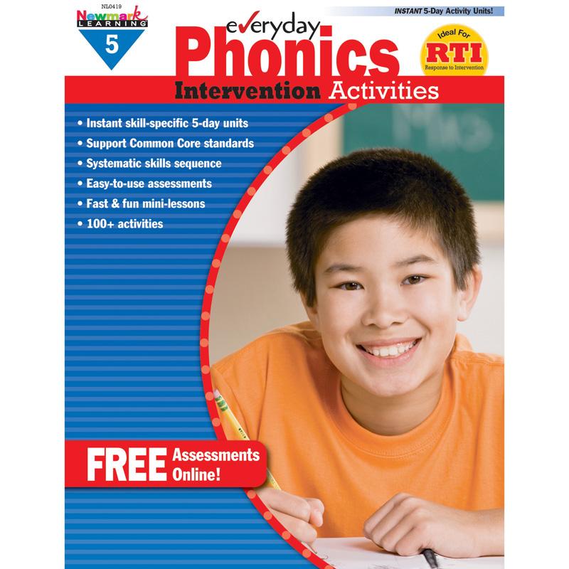  Everyday Intervention Activities For Phonics, Grade 5