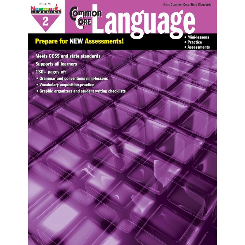 Common Core Practice Language Book, Grade 2