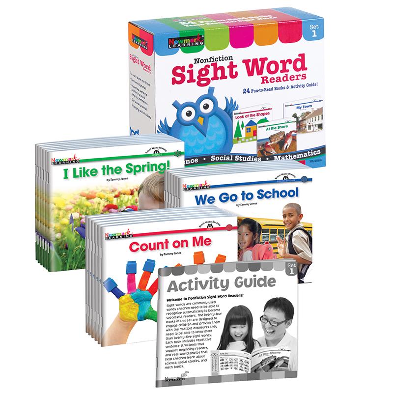 Early Readers Boxed Set, Nonfiction Sight Word Readers Set 1