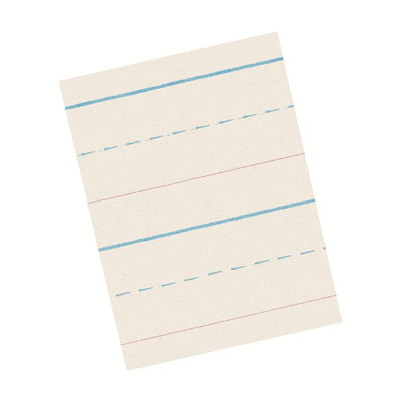 Newsprint Handwriting Paper, Skip-A-Line, Grade K, 5/8
