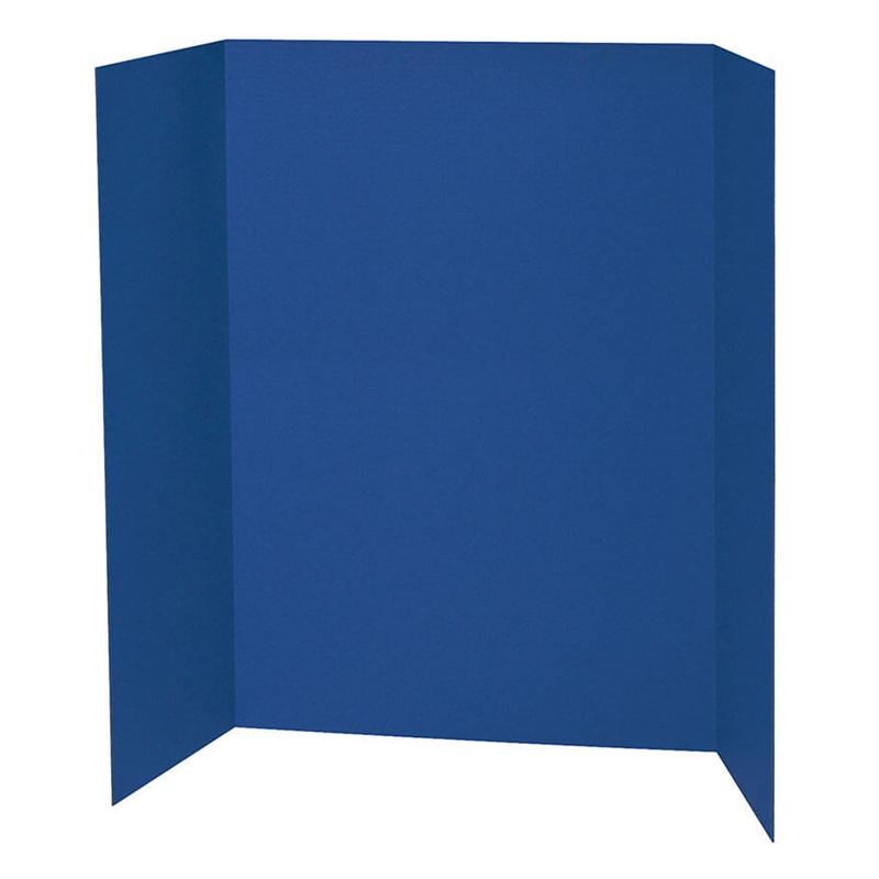 Presentation Board, Blue, Single Wall, 48
