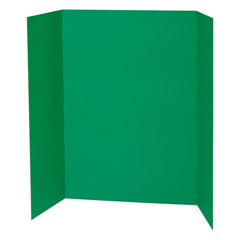  Presentation Board, Green, Single Wall, 48 