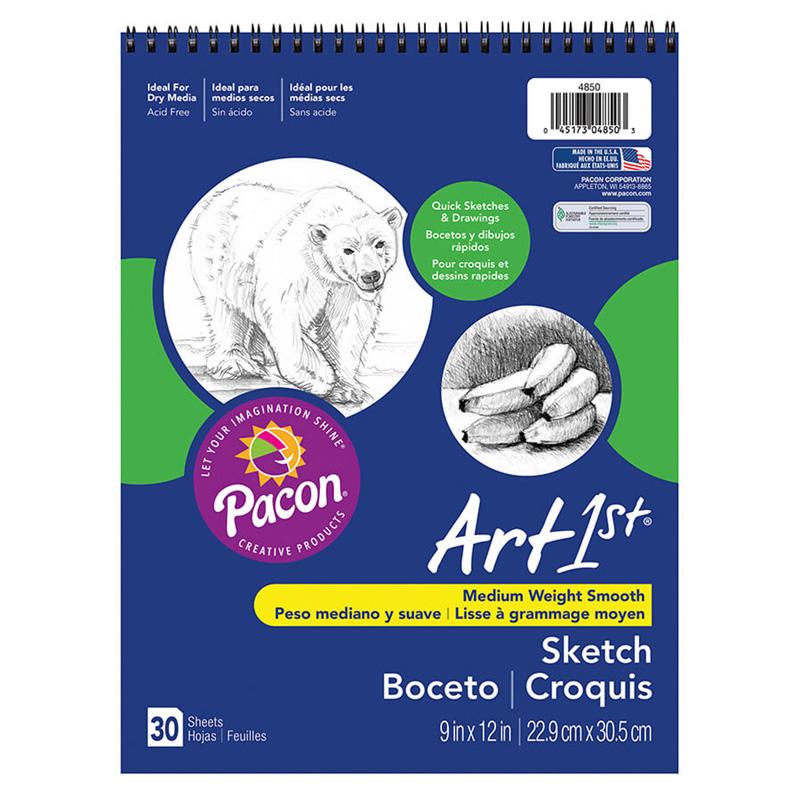 Art1st® Sketch Book, Standard Weight, 9