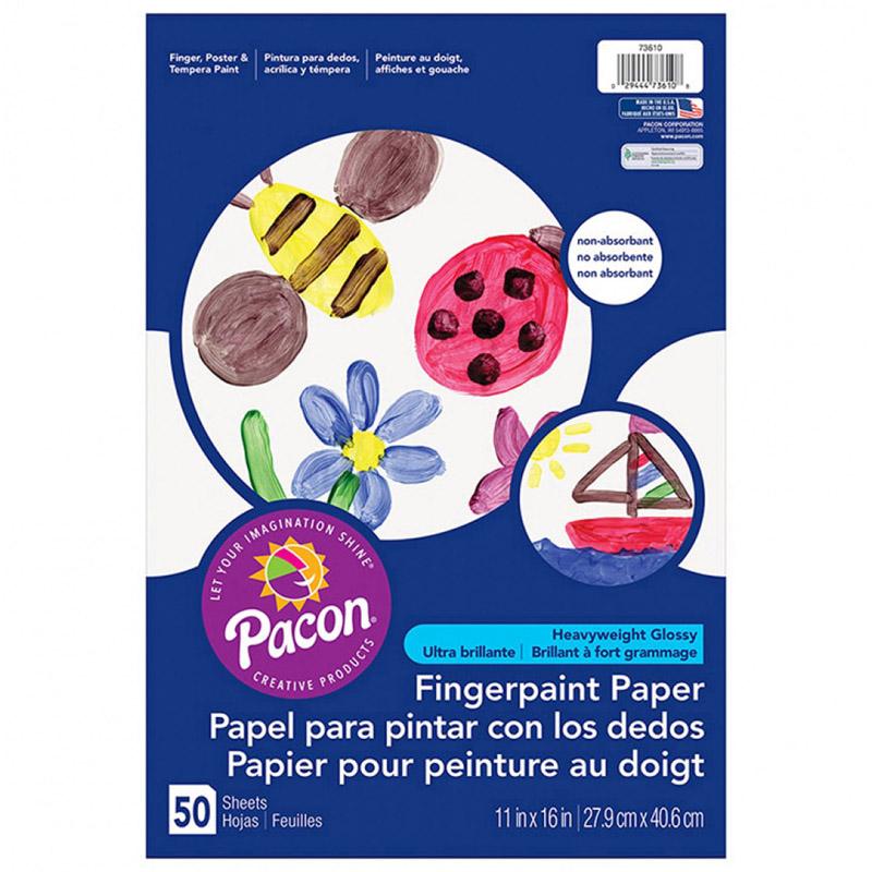 Art Street® Fingerpaint Paper, White, 11