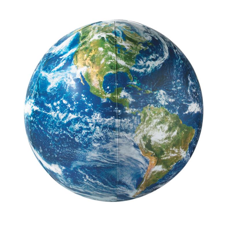  The Earthball & Reg ; Globe, Inflatable, 16 