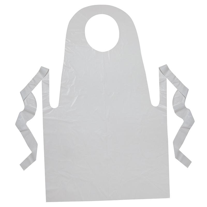 Youth Disposable Aprons, White, 24