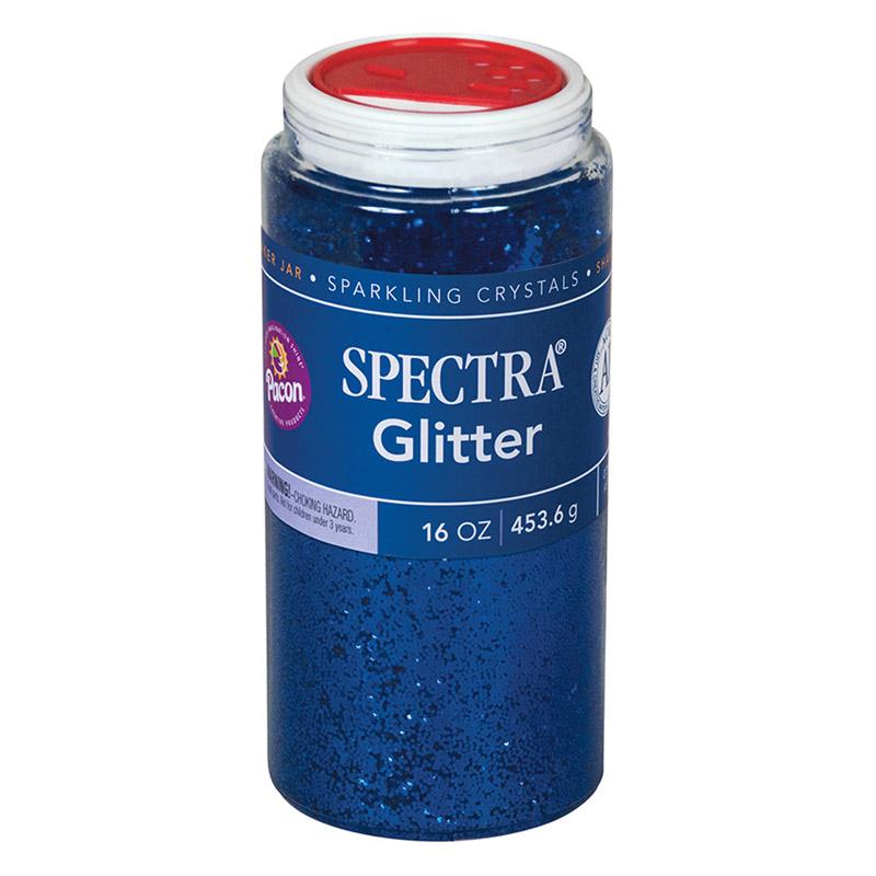 Glitter, Blue, 1 lb., 1 Jar