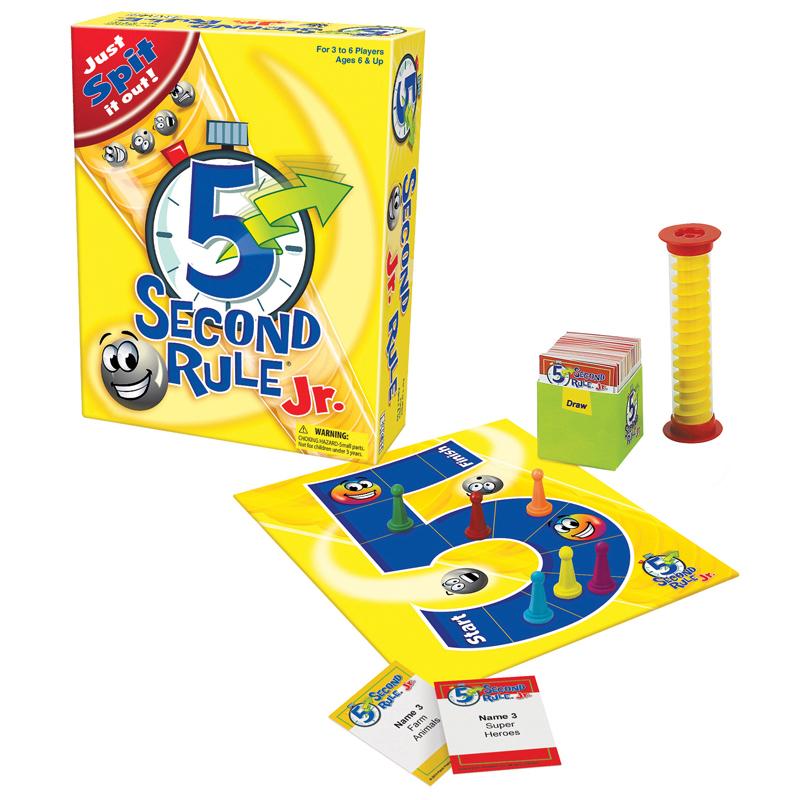  5 Second Rule & Reg ; Jr.Board Game