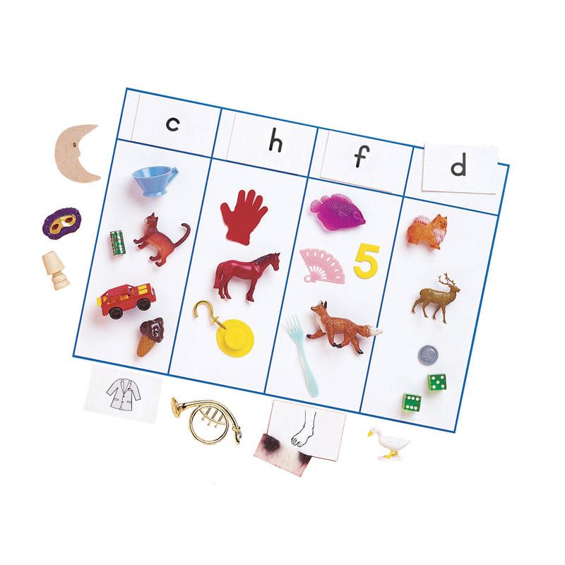 Sound Sorting with Objects, Consonant Sound, 106 Pieces
