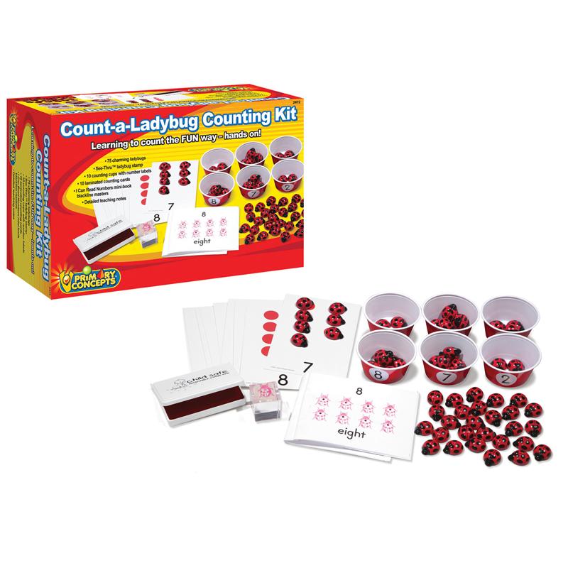  Count- A- Ladybug Counting Kit