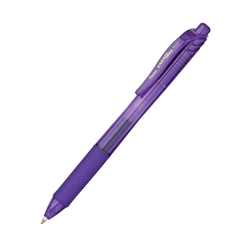 EnerGel-X™ Retractable Liquid Gel Pen, Violet