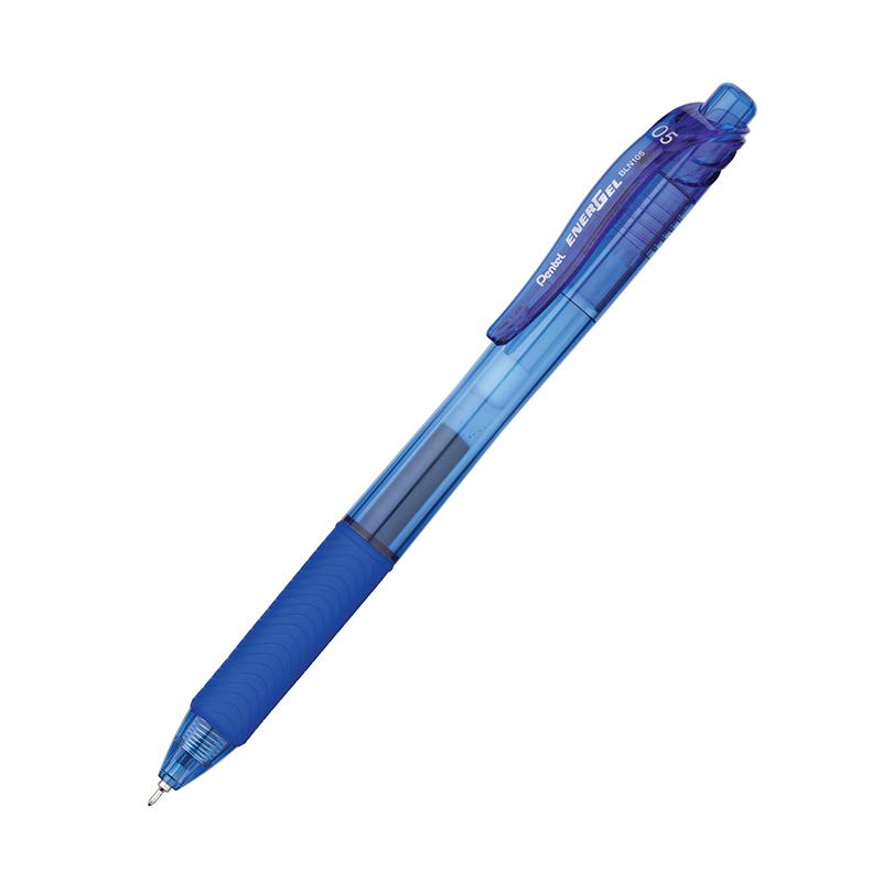 EnerGel-X™ Retractable Liquid Gel Pen, Blue, 0.5mm