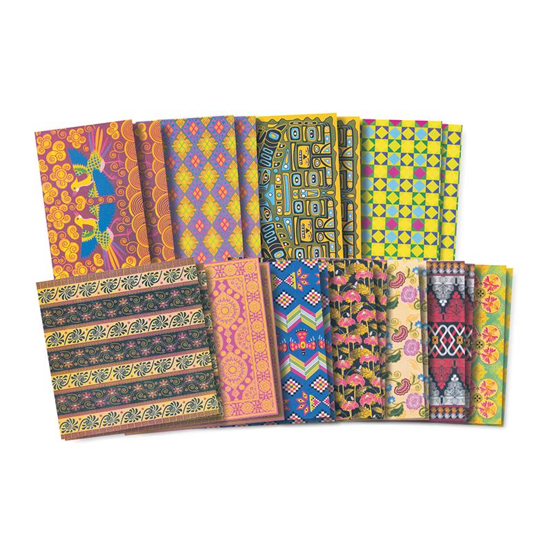 Global Village Paper Craft Paper, Assorted Sizes, 48 Sheets