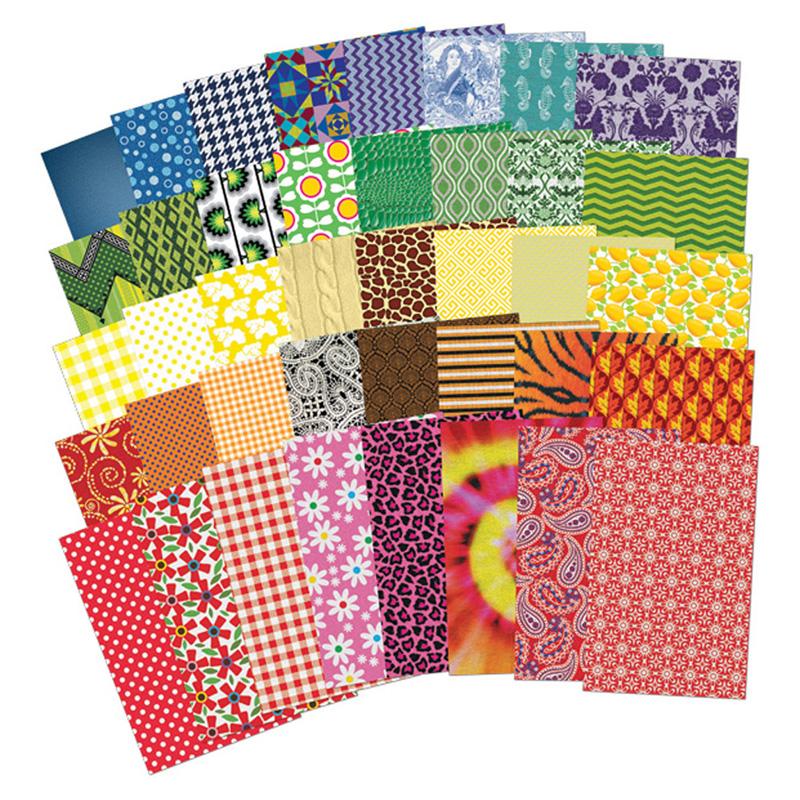  All Kinds Of Fabric Design Papers & Trade ;, 200 Sheets