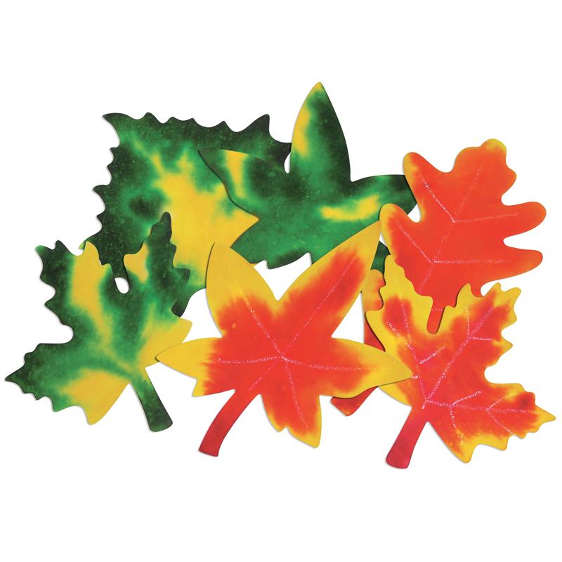 Roylco® Color Diffusing Paper Leaves, 80/pkg
