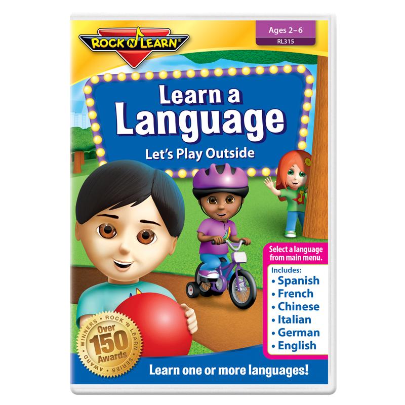 Rock 'N Learn® Learn a Language DVD, Let's Play Outside