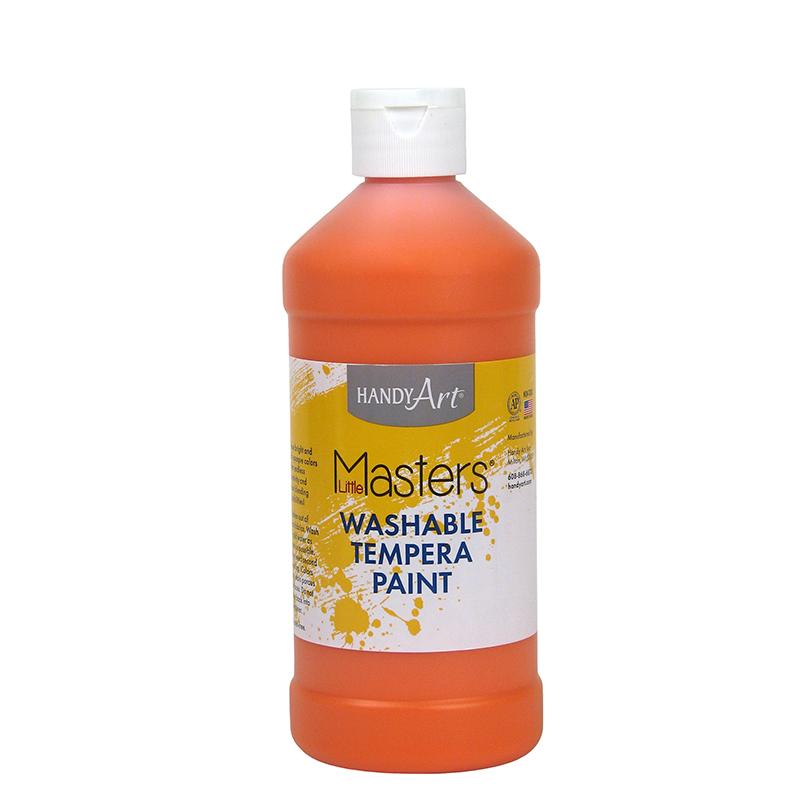 Little Masters™ Washable Paint, Orange, 16 oz.