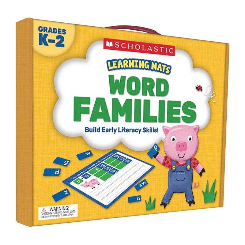  Learning Mats : Word Families, Grades K- 2
