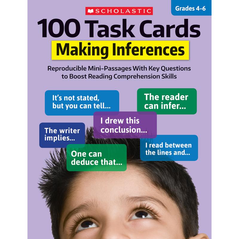  100 Task Cards : Making Inferences