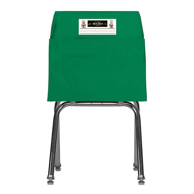 Seat Sack, Standard, 14 inch, Chair Pocket, Green