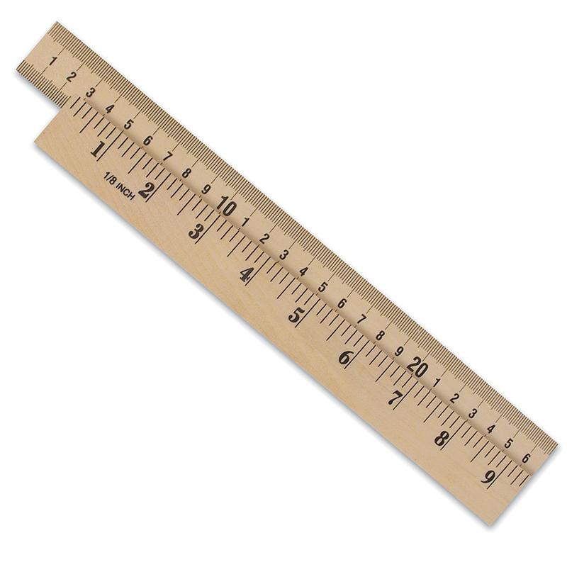  Wooden Meter Stick, Plain Ends