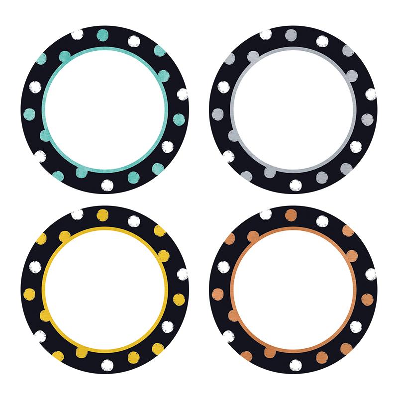 I & Hearts ; Metal Dot Circles Classic Accents & Reg ; Variety Pack, 36 Count