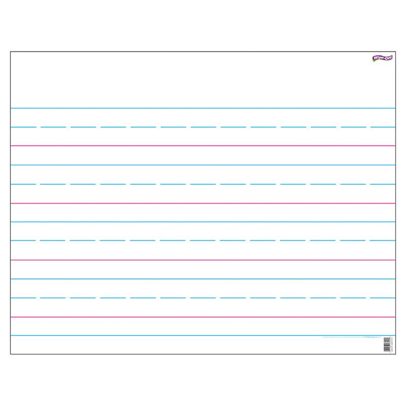 Handwriting Paper Wipe-Off® Chart, 22