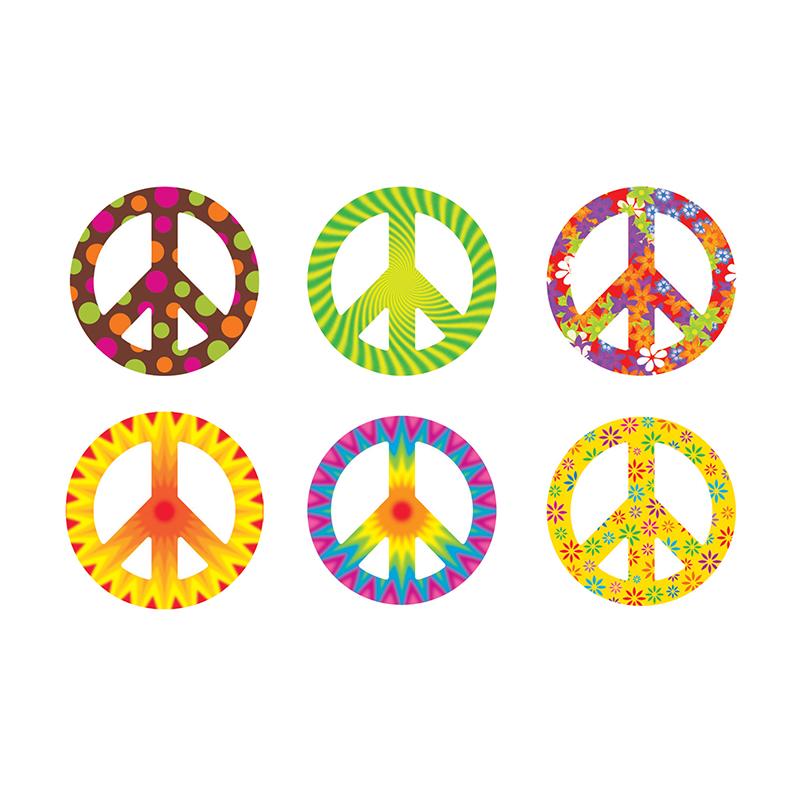 Peace Signs Patterns Classic Accents® Variety Pack, 36 ct