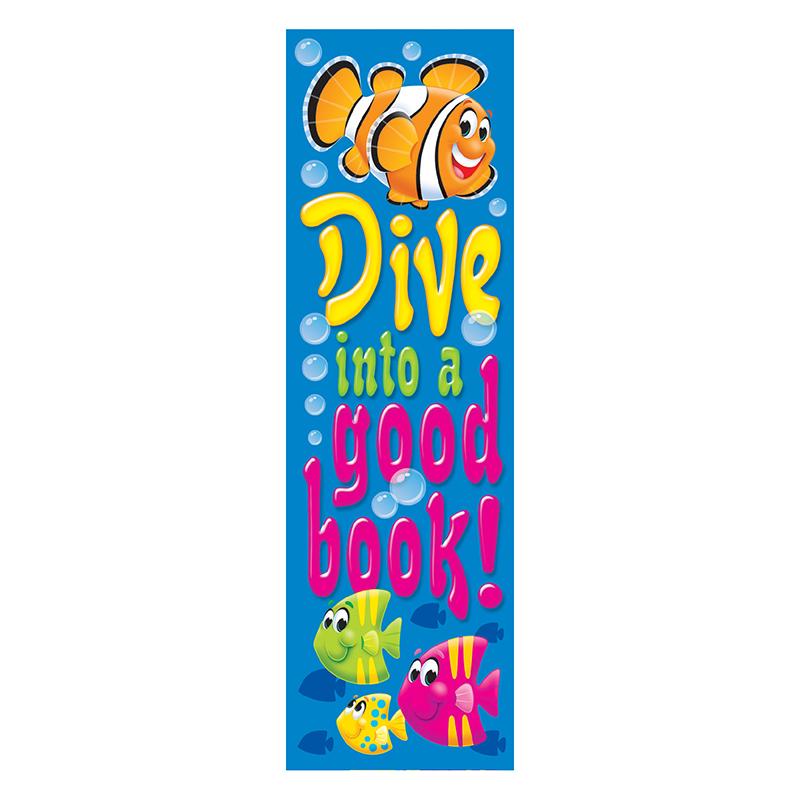  Dive Into A Good Book! Sea Buddies & Trade ; Bookmarks, 36 Ct