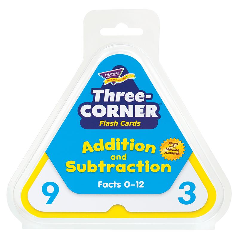  Addition And Subtraction Three- Corner & Reg ; Flash Cards