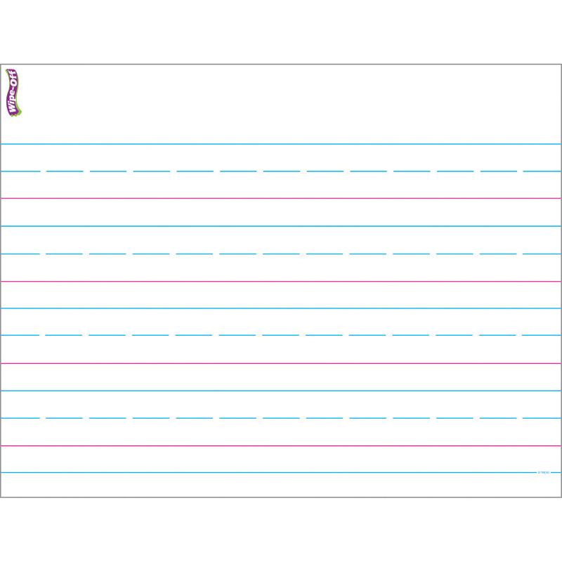 Handwriting Paper Wipe-Off® Chart, 17